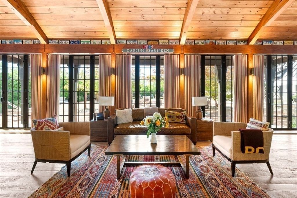 Interior, Living room, Wooden Beams, Wooden Ceilings