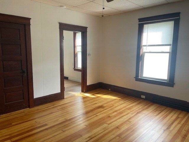 Empty room, Interior, Wood Texture Flooring