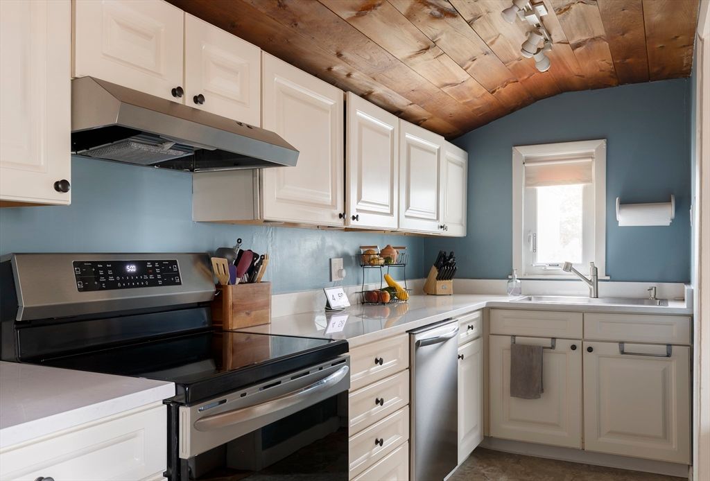 Interior, Kitchen, Wooden Ceilings