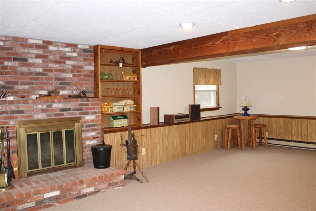 Fireplace, Interior, Stone Walls