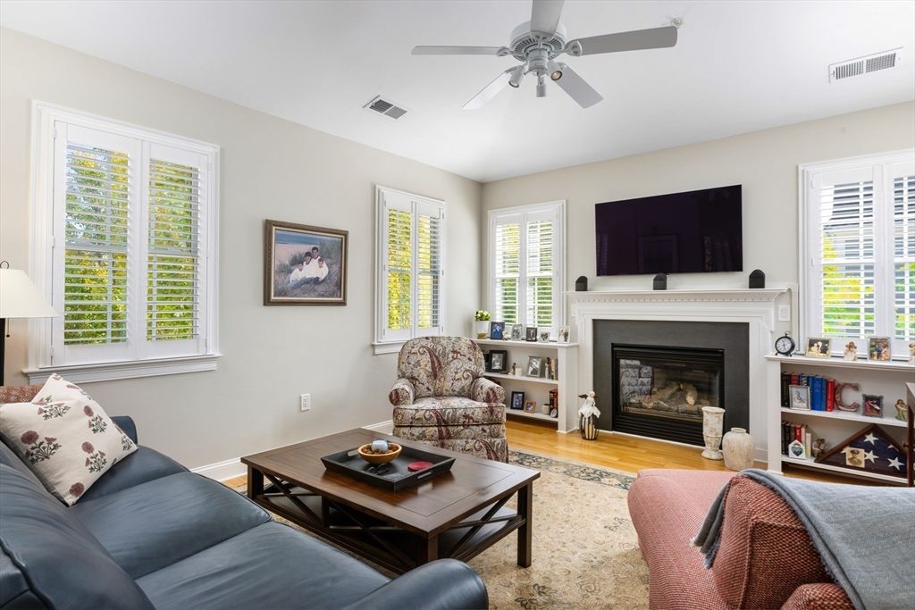 Fireplace, Interior, Living room, Wood Texture Flooring