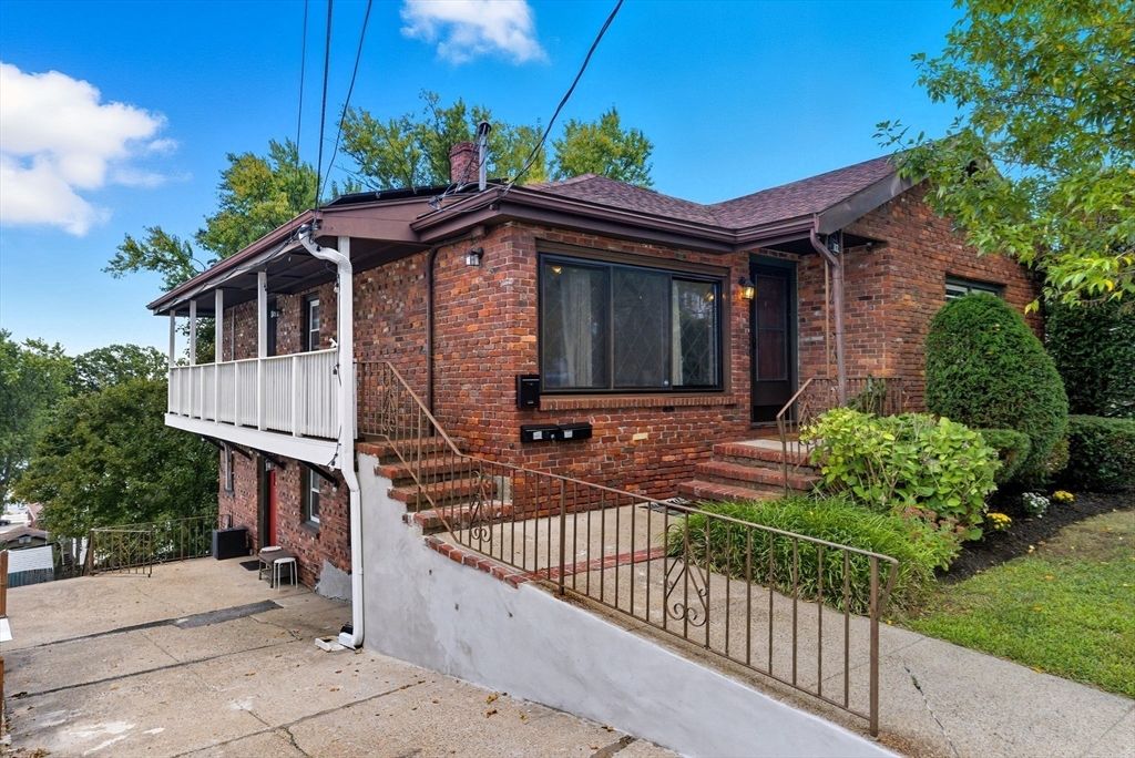 Exterior, Facade, Brick Facade, None