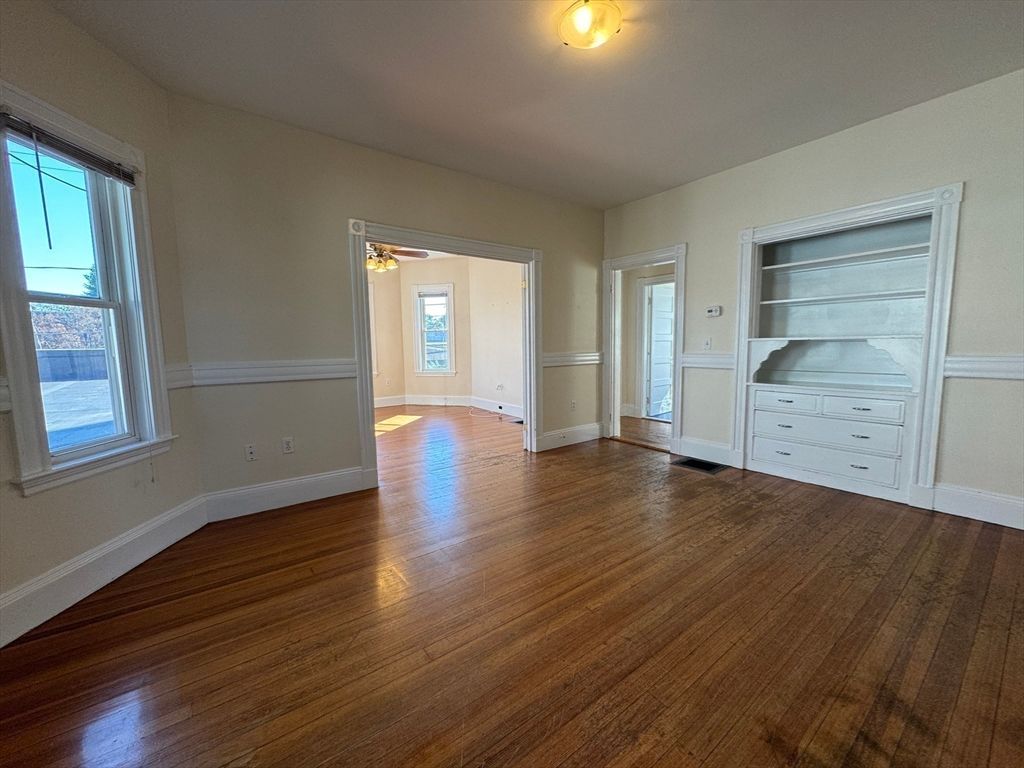 Empty room, Interior, Wood Texture Flooring