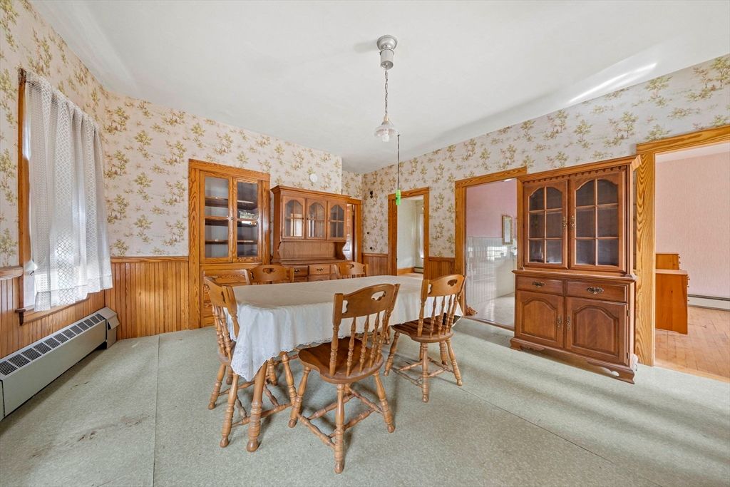Dining room, Interior, Pendant Lights