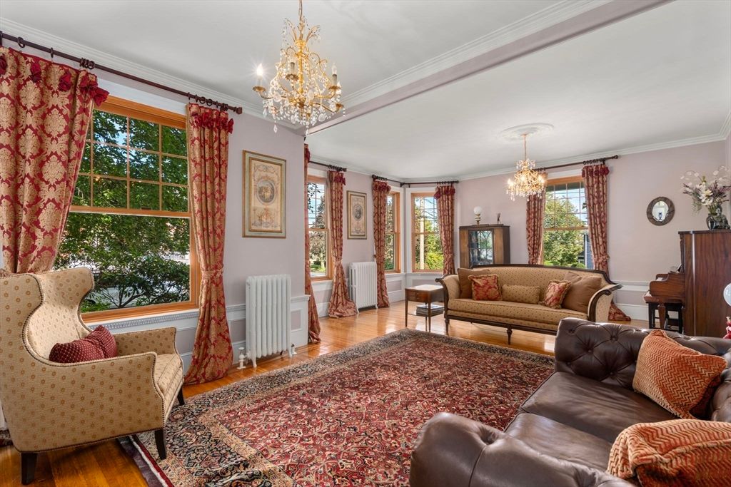 Chandelier, Interior, Living room, Piano, Wood Texture Flooring