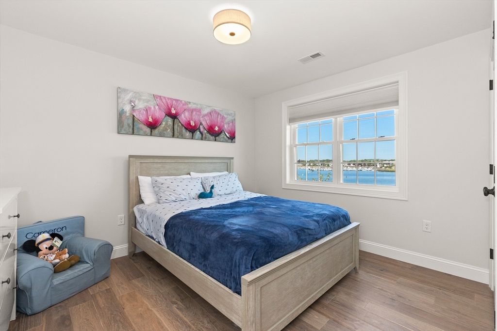 Bedroom, Interior, Water, Wood Texture Flooring