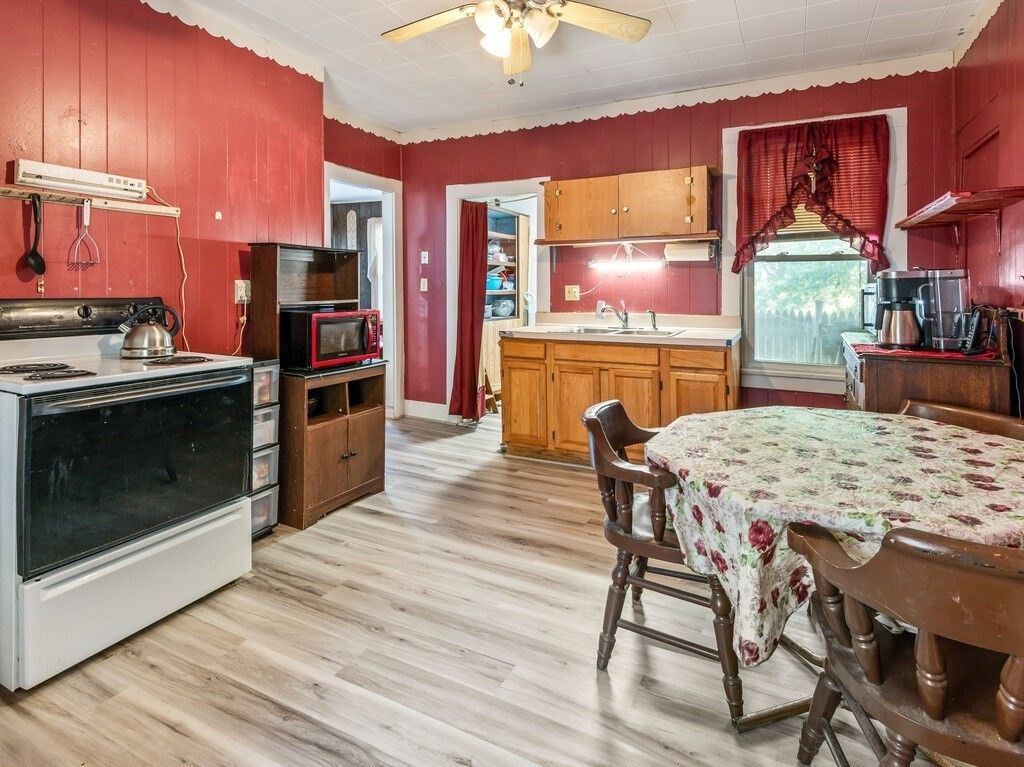 Dining room, Interior, Kitchen, Wood Texture Flooring