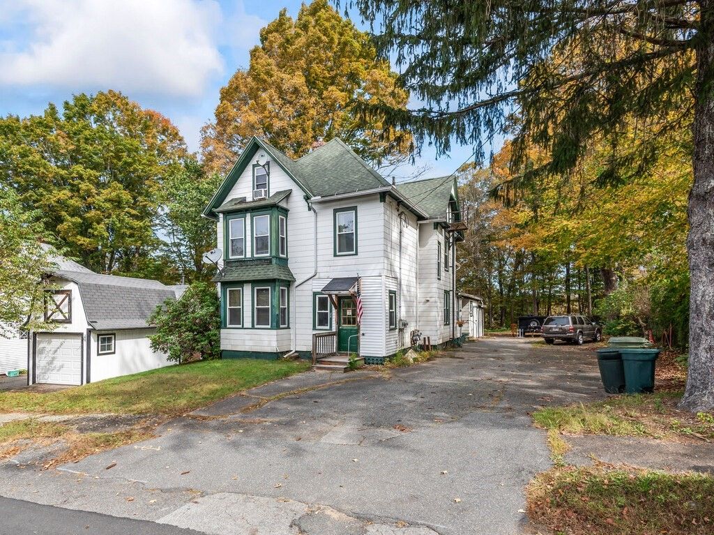 Attached, Detached Garage, Exterior, Facade, Queen Anne Victorian