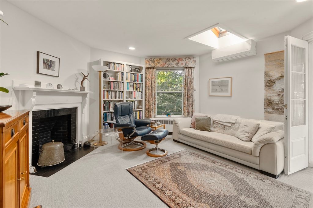 Fireplace, Interior, Living room, Recessed Lighting