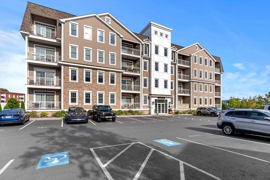 Exterior, Facade, Brick Facade, Condo Building
