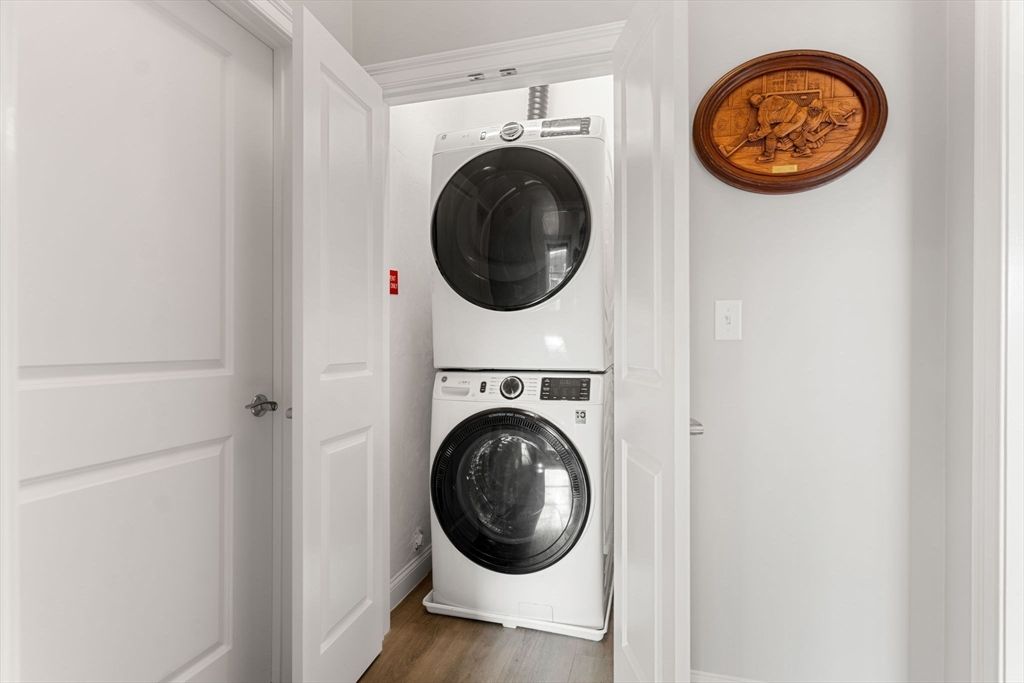 Interior, Utility Closets, Washer, Wood Texture Flooring