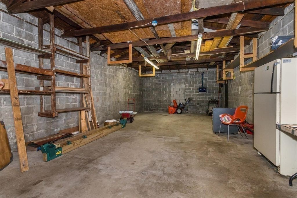 Interior, Stone Walls, Wooden Beams
