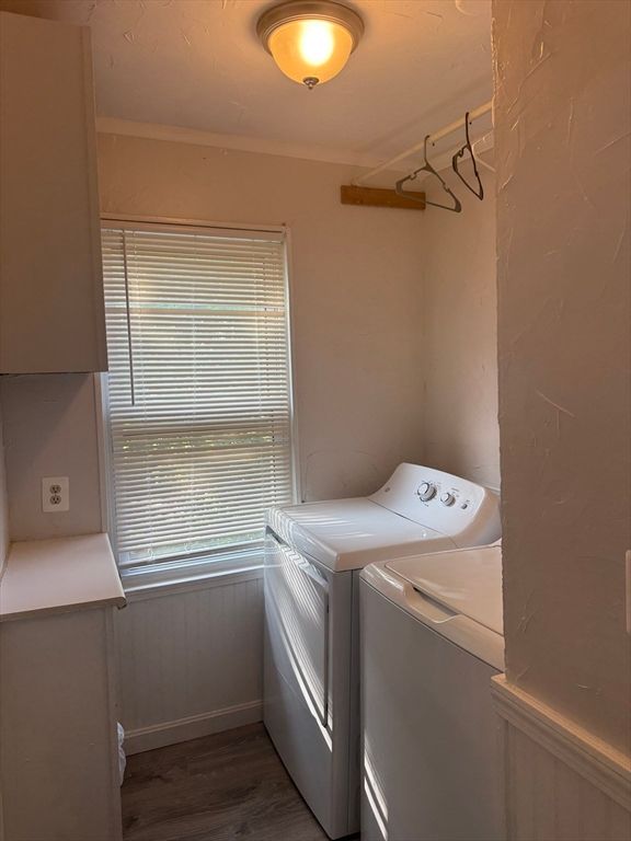 Interior, Washer, Wood Texture Flooring
