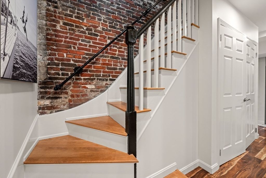 Interior, Stone Walls, Wood Texture Flooring