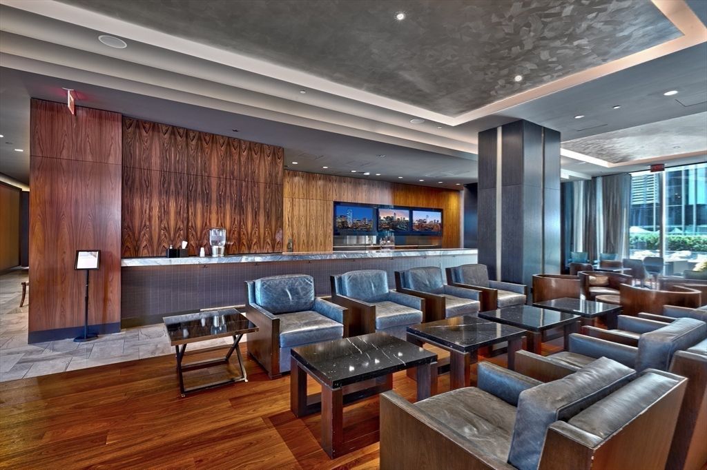 Interior, Living room, Recessed Lighting, Wood Texture Flooring, Wooden Walls