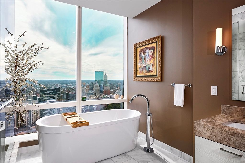 Bathroom, Free Standing Baths, Interior, Marble