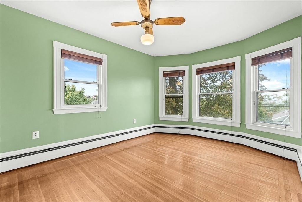 Empty room, Interior, Wood Texture Flooring