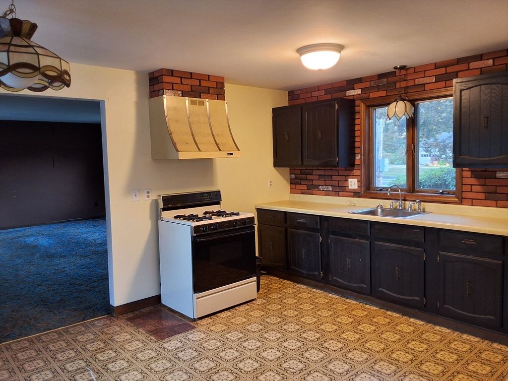 Interior, Kitchen, Stone Walls