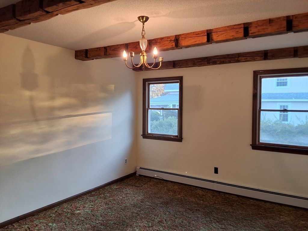 Chandelier, Empty room, Interior