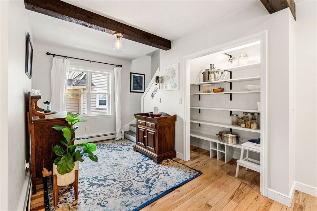 Interior, Wooden Beams, Wood Texture Flooring