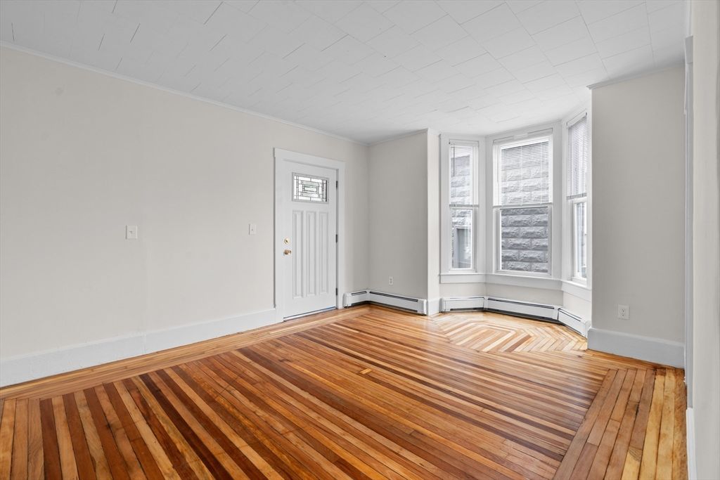 Empty room, Interior, Wood Texture Flooring