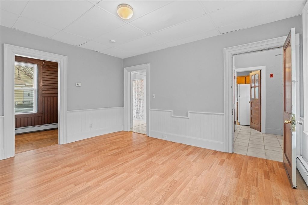 Empty room, Interior, Wood Texture Flooring