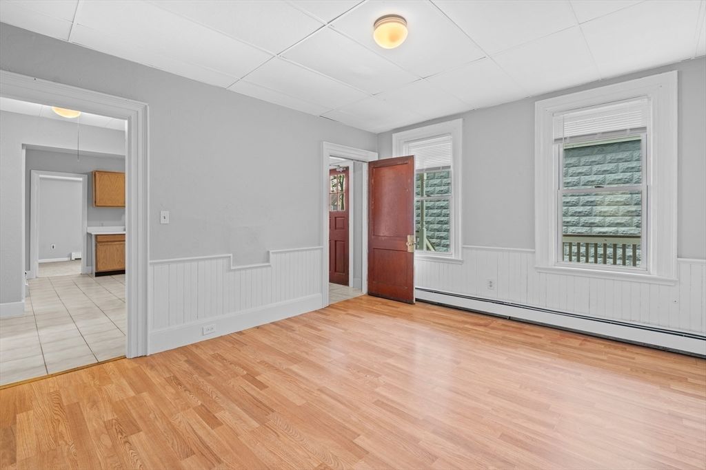 Empty room, Interior, Wood Texture Flooring