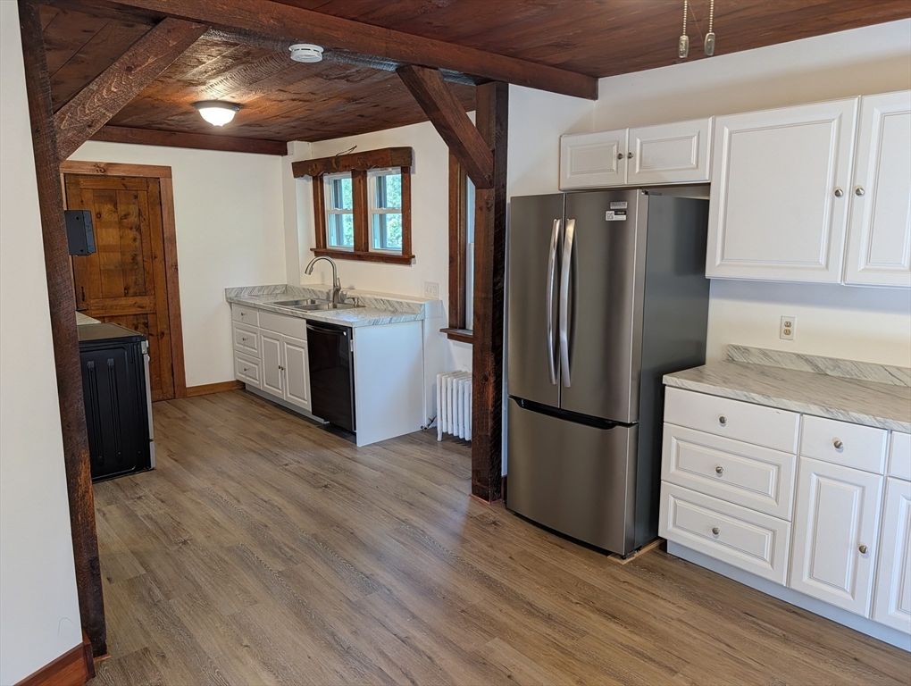 Interior, Kitchen, Wooden Ceilings, Wood Texture Flooring