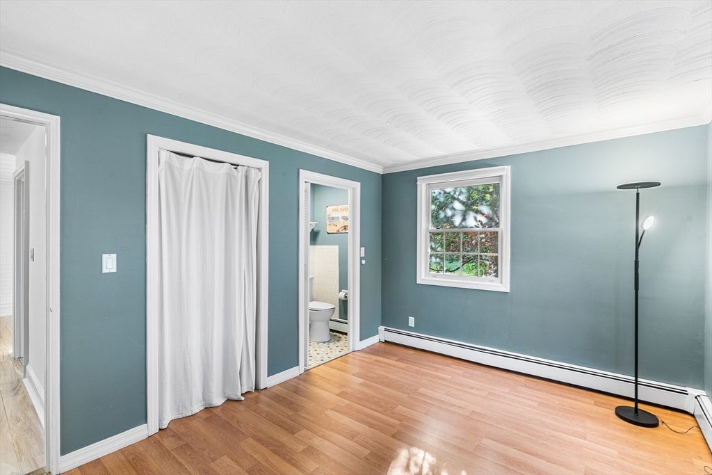 Bathroom, Empty room, Interior, Wood Texture Flooring