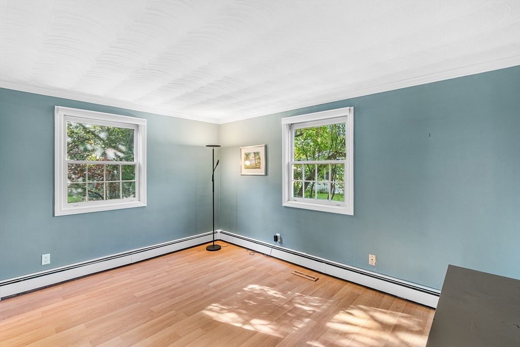 Empty room, Interior, Wood Texture Flooring