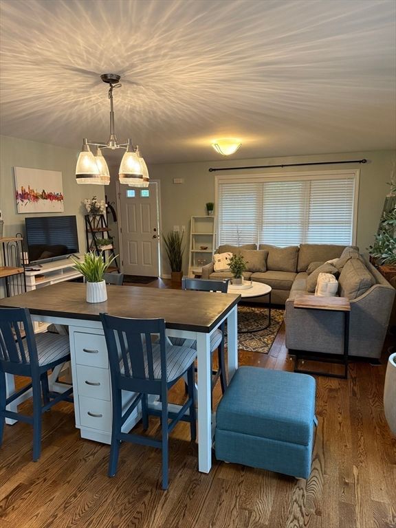 Dining room, Interior, Living room, Wood Texture Flooring