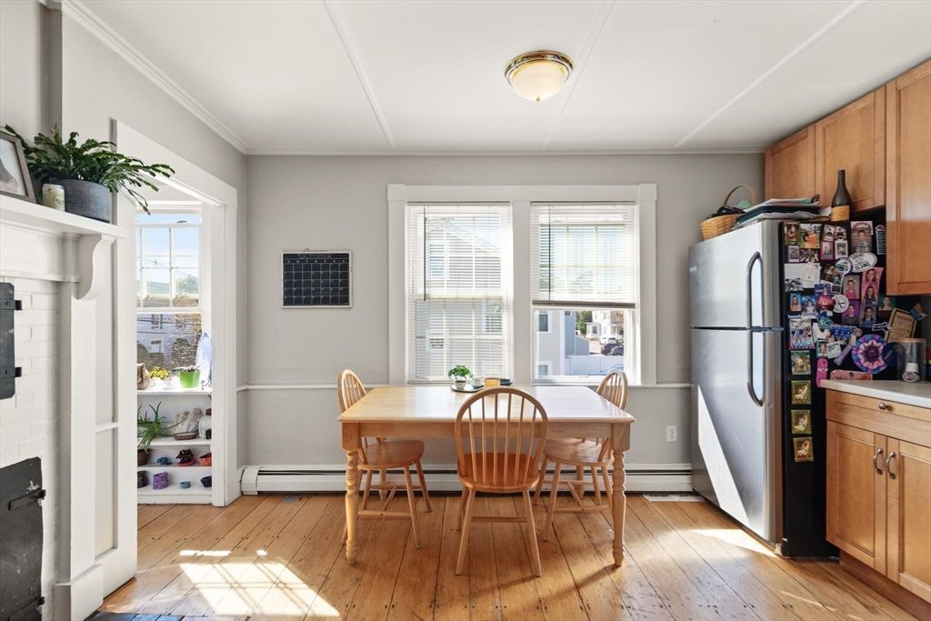 Dining room, Interior, Kitchen, Wood Texture Flooring