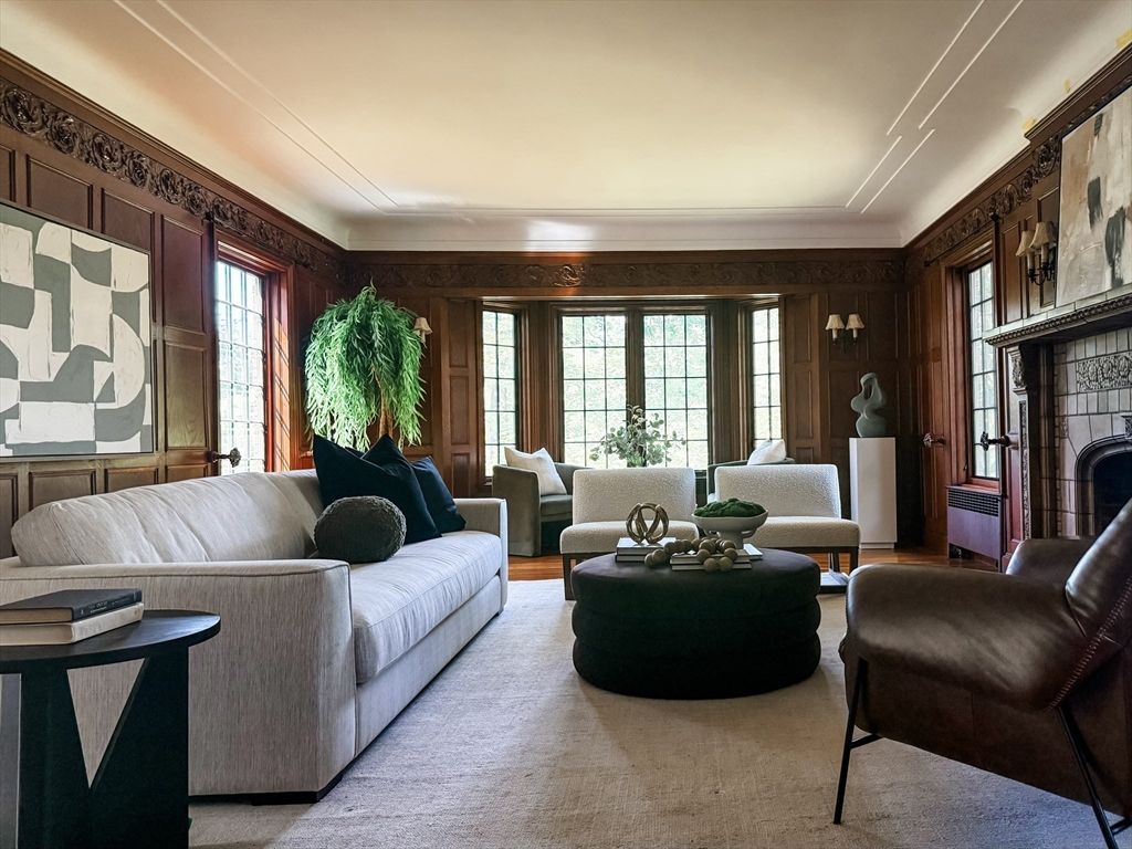 Interior, Living room, Wooden Walls