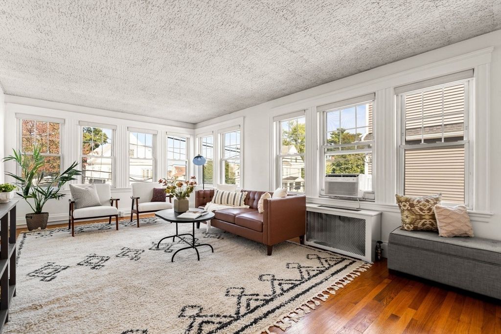 Interior, Living room, Sun Room, Wood Texture Flooring
