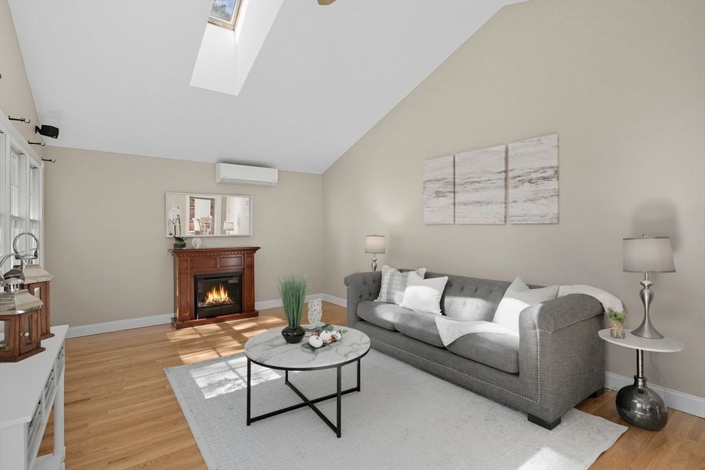 Fireplace, Interior, Living room, Wood Texture Flooring