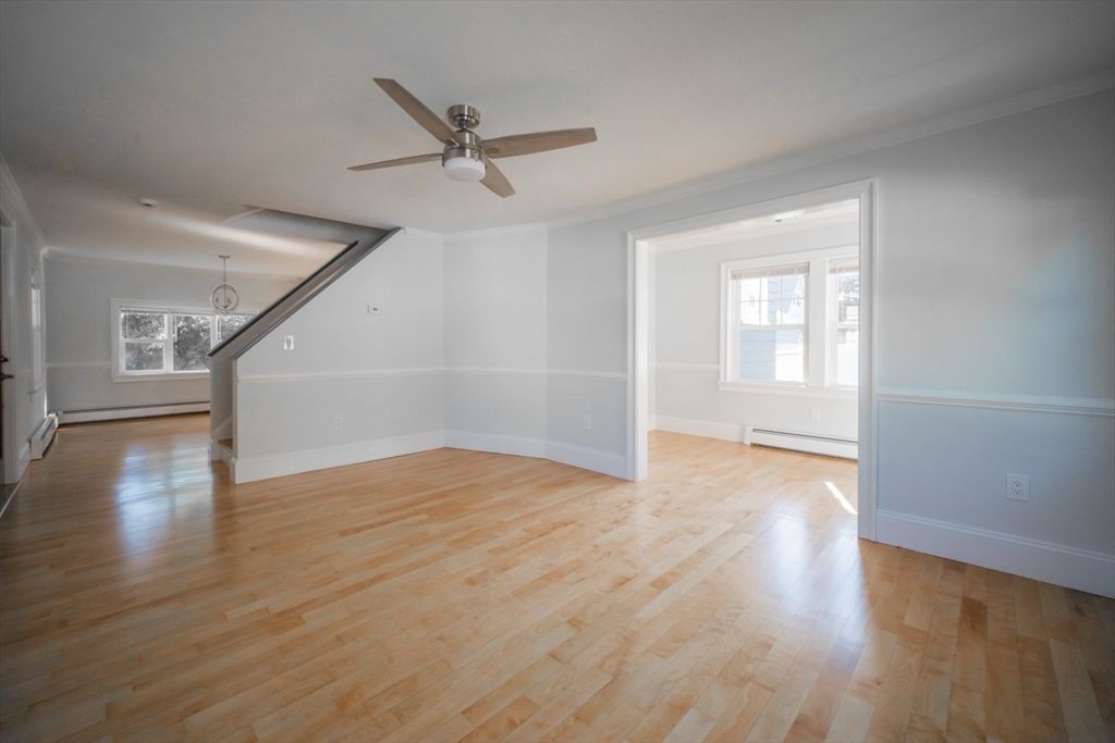Empty room, Interior, Wood Texture Flooring