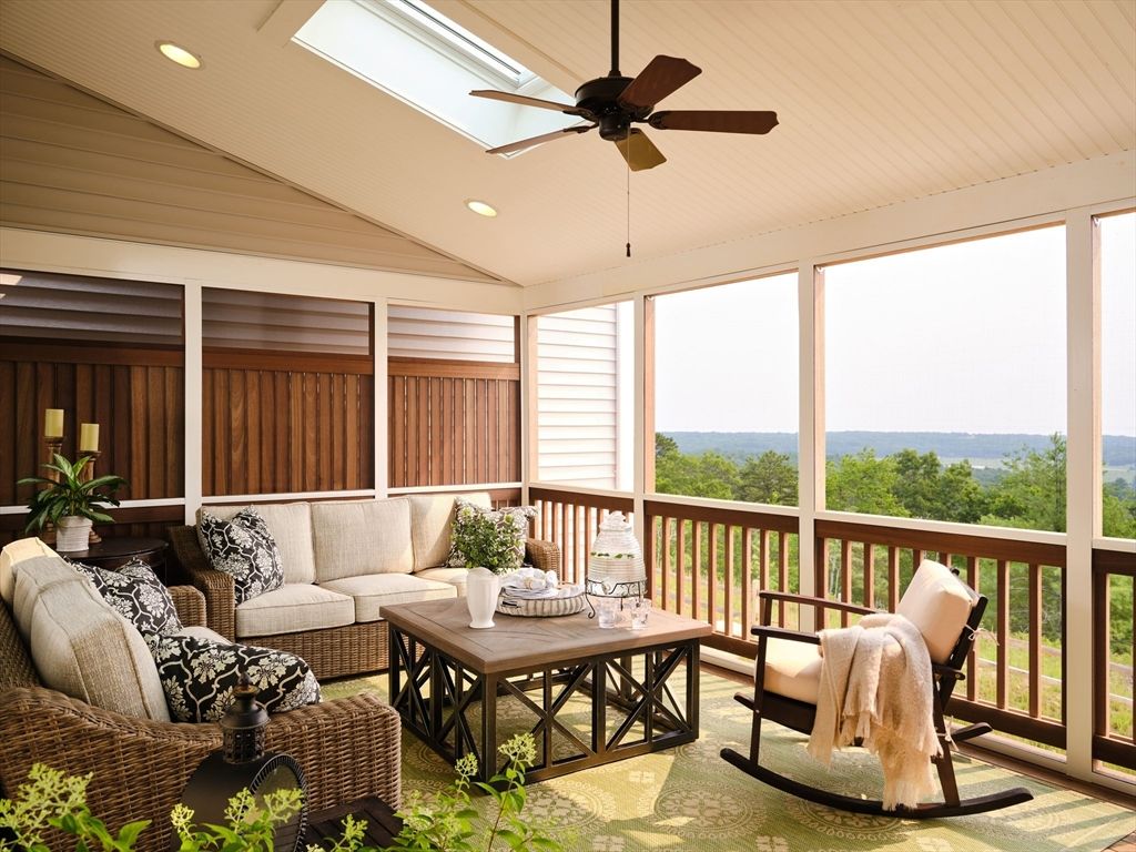 Interior, Living room, Recessed Lighting, Sun Room, Water