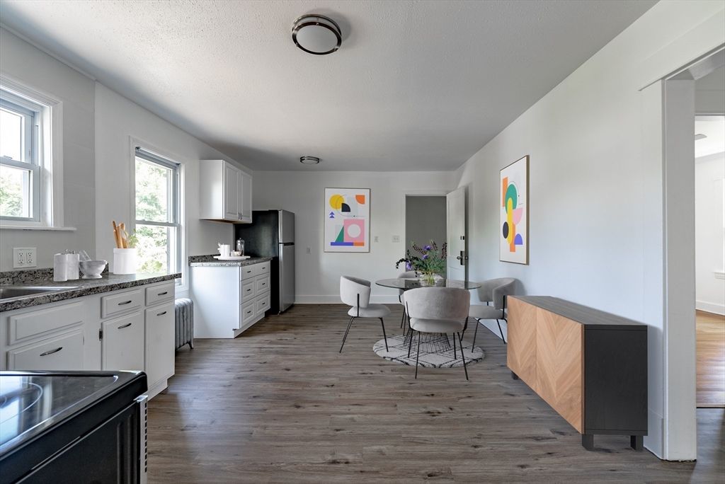 Dining room, Interior, Kitchen, Wood Texture Flooring