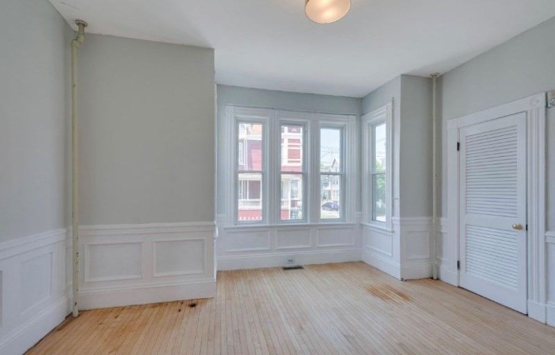 Empty room, Interior, Wood Texture Flooring
