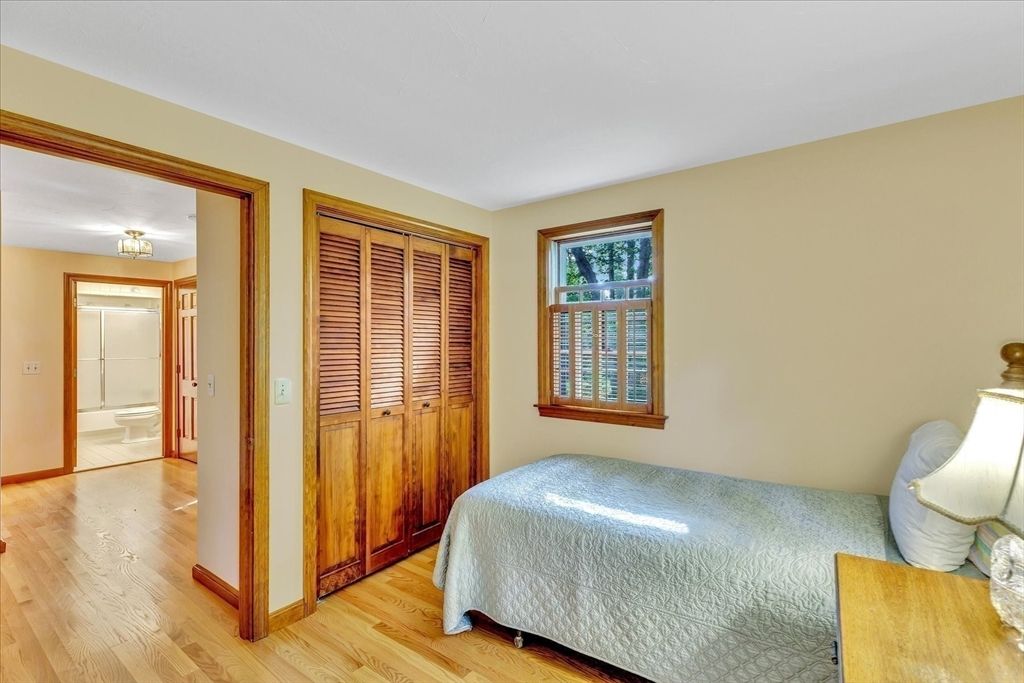 Bedroom, Chandelier, Interior, Wood Texture Flooring