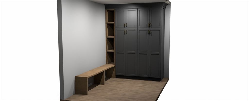 Interior, Recessed Lighting, Wood Texture Flooring