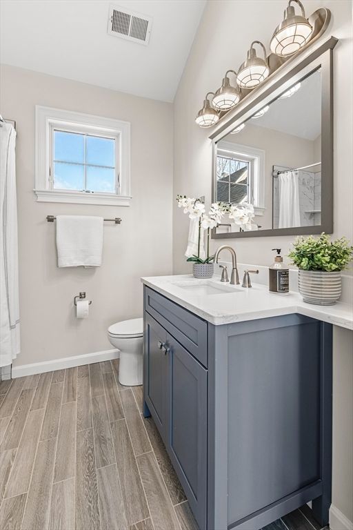 Bathroom, Interior, Wood Texture Flooring
