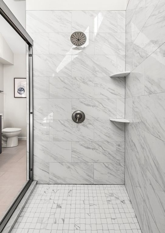 Bathroom, Interior, Marble Walls