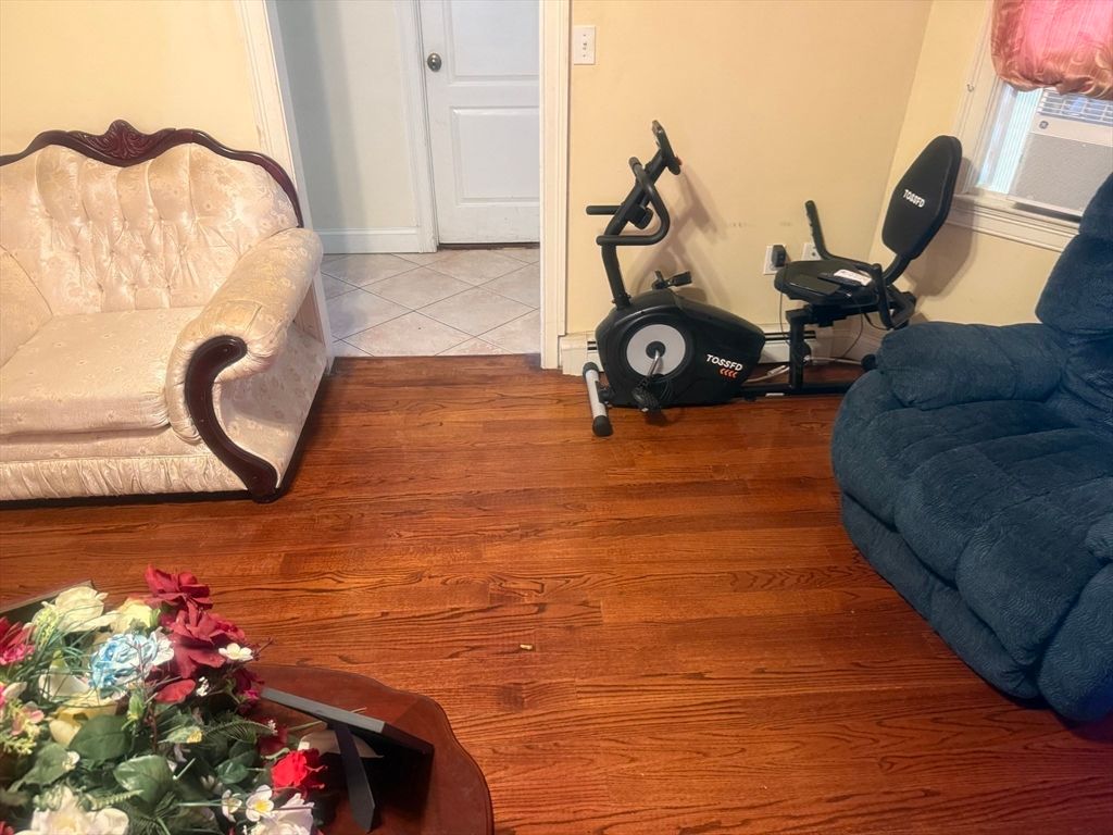 Fitness Equipment, Interior, Wood Texture Flooring