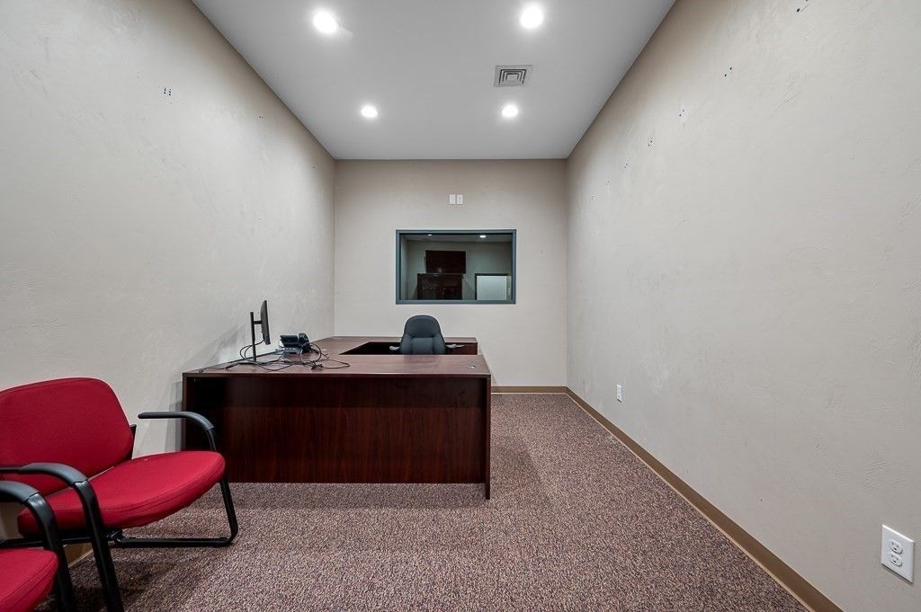 Home Office, Interior, Recessed Lighting