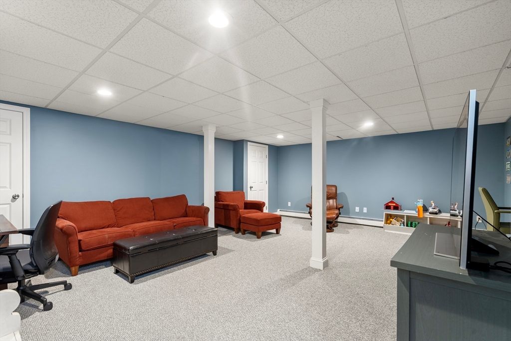 Home Office, Interior, Recessed Lighting