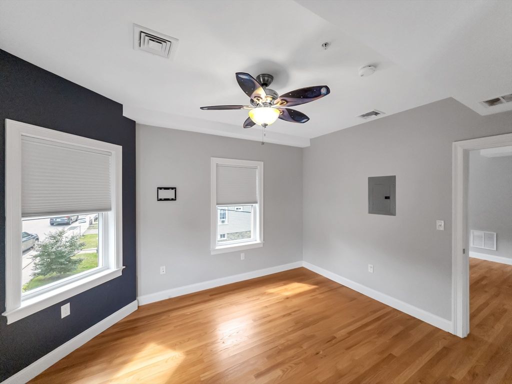 Empty room, Interior, Wood Texture Flooring