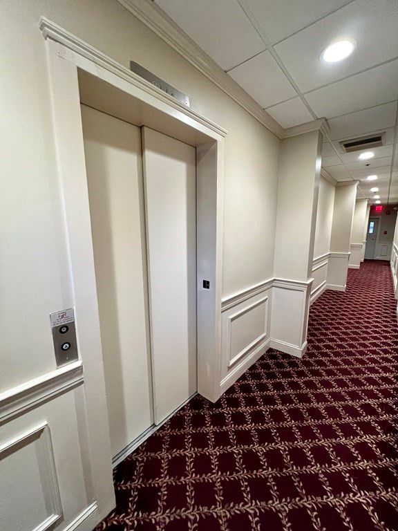 Elevator, Interior, Recessed Lighting