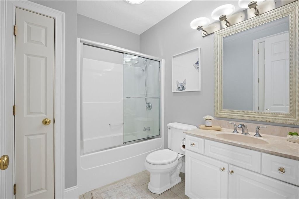Bathroom, Glass Shower, Interior