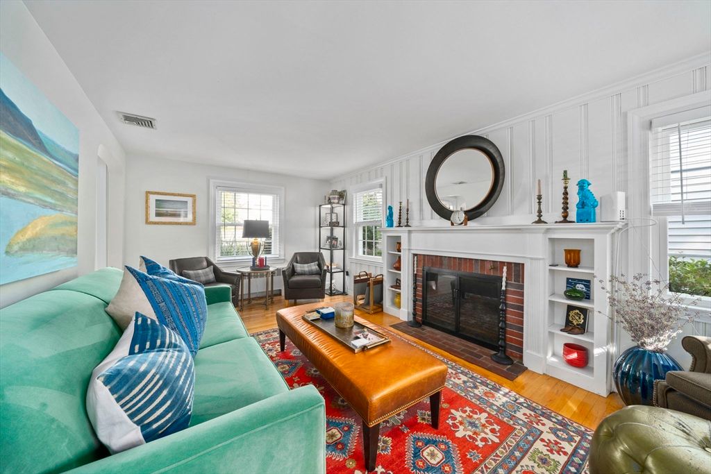 Fireplace, Interior, Living room, Wood Texture Flooring